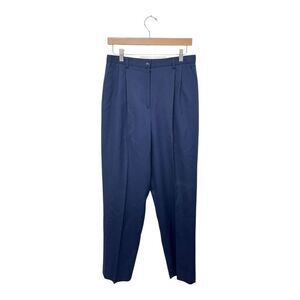 Pendleton | Vintage Virgin Wool Navy Blue Slacks Trousers Pants Size 12
